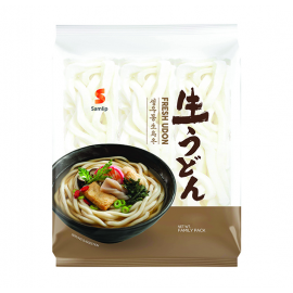 NOUILLES PRECUITE UDON SAMLIP PACK 3(韩国SAMLIP乌冬面 200G×3袋入)