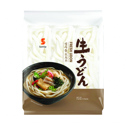 韩国原产SAMLIP生乌冬 乌冬面 200G×3袋入