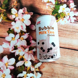 BOISSON AU THÉ AU LAIT A BULLES RICO 340ML(台湾东乡珍珠奶茶饮料原味)