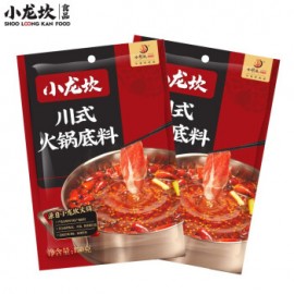 ASSAISONNEMENT POUR FONDUE ÉPICÉE SICHUAN XIAOLONGKAN(小龙坎川式火锅底料) 150G