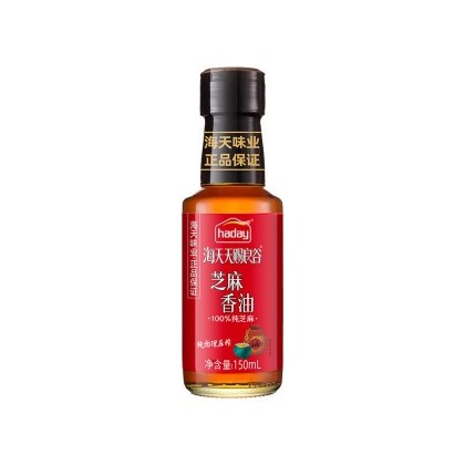 HUILE DE SÉSAME PURE HAITIAN  150ML(海天芝麻100%纯香油)