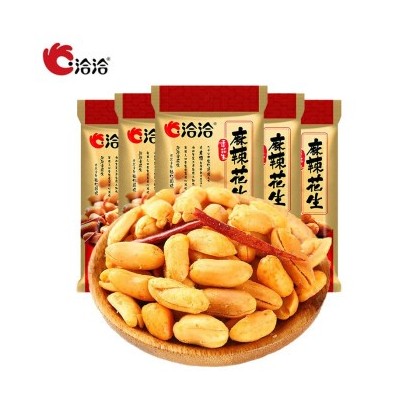 SNACK DE CACAHUÈTES ÉPICÉES QIAQIA 70G(洽洽麻辣花生)