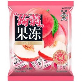 GELÉE DE KONJAC SAVEUR PECHE WANTWANT 200G(旺旺蒟蒻果冻水蜜桃口味8颗)