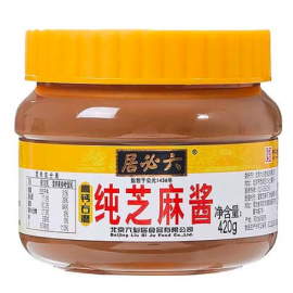 SAUCE AUX GRAINES SÉSAME LIUBIJU 420G(六必居芝麻酱)