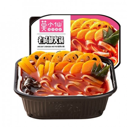 FONDUE CHINOISE AUTO-CHAUFFANTE DE STALY CHENGDOU MOXIAOXIAN 300G(莫小仙自热火锅老成都火锅)