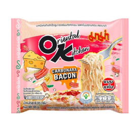 NOUILLES INSTANTANÉES CARBONARA MAMA 85G(泰国MAMA牌OK系列奶油培根味干拌面)