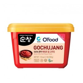 PÂTE DE PIMENT ROUGE DE CORÉE O FOOD 500G(韩国O'FOOD辣椒酱)