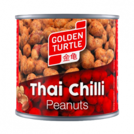 CACAHOUÈTES SAVEUR PIMENT THAI GOLDEN TURTLE 140G(泰式麻辣花生)