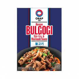 OBAP KOREAN BULGOGI STIR-FRY & MARINADE SAUCE 100G(OBAP韩式烤肉炒菜腌酱)