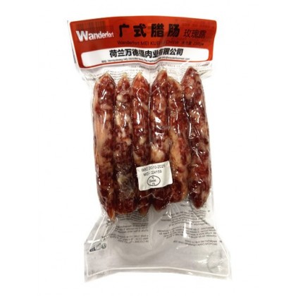 SAUCISSE CANTONAISE WANDERFORT 250G(万德福玫瑰露广式腊肠)