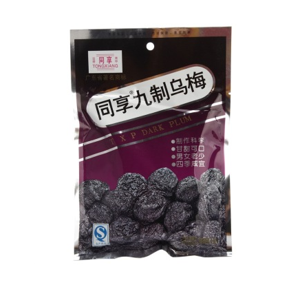 Prunes noirs confites TONGXIANG 85G