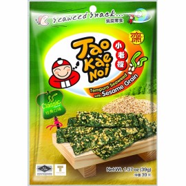 (卖光啦)泰国原产TAO KAE NOI 小老板天妇罗芝麻紫菜  经典原味  39G